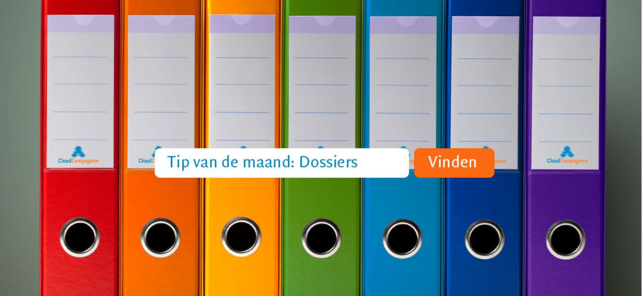 Dossierbeheer, tip van de maand